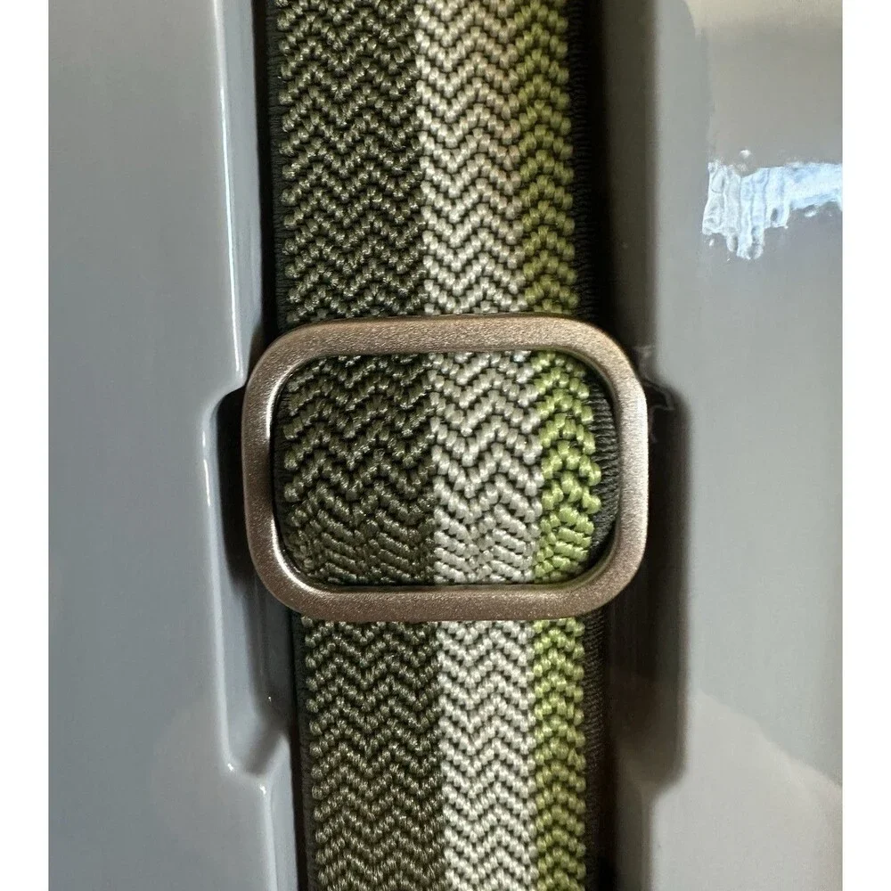NEW Heyday Apple Watch Knit Band 38-41mm Adjustable Woven Fabric Sage Green